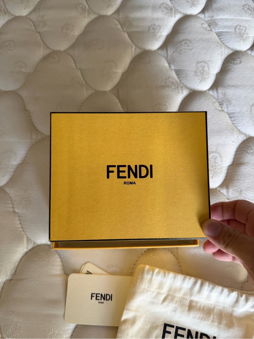 Fendi Gift Box with Drawstring Pouch - Picture 3 of 12